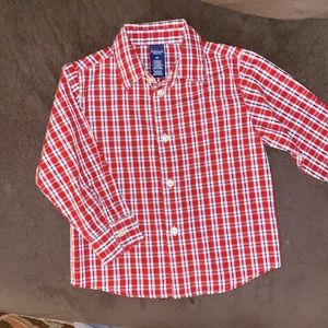 JONATHAN STRONG Plaid Oxford, Boys 4t. NWOT